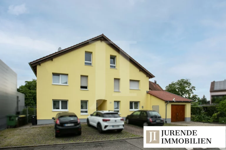 Vermietete 3-Zimmer-Wohnung in Lienzingen mit zwei Stellplätzen